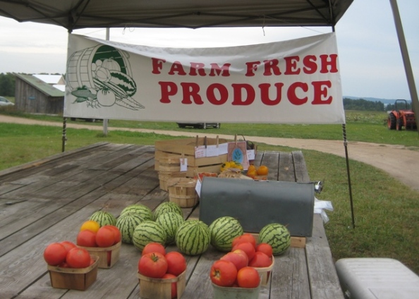 Farm fresh produce