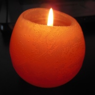 Color for Mud Season - pear candle